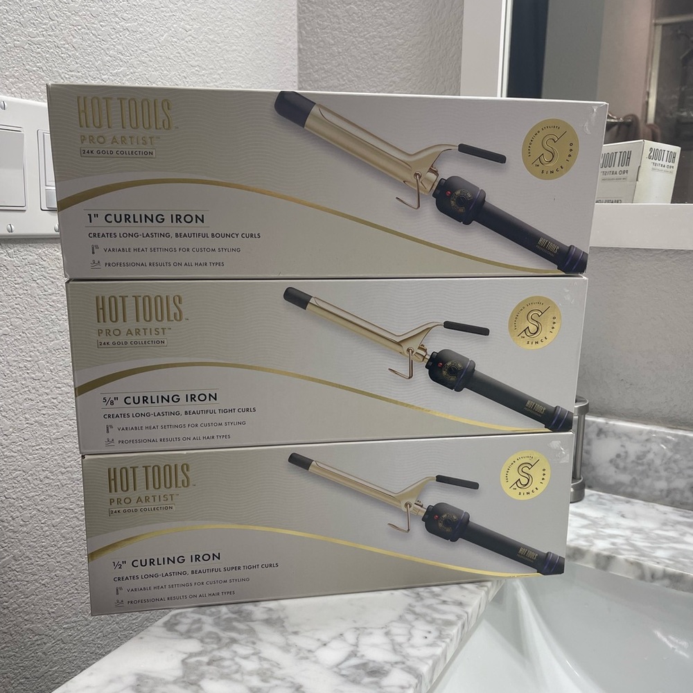 Hot Tools curling irons